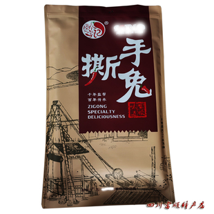 手撕兔四川富顺醉李记香辣手撕兔冷吃兔750克干手撕肉脯休闲零食