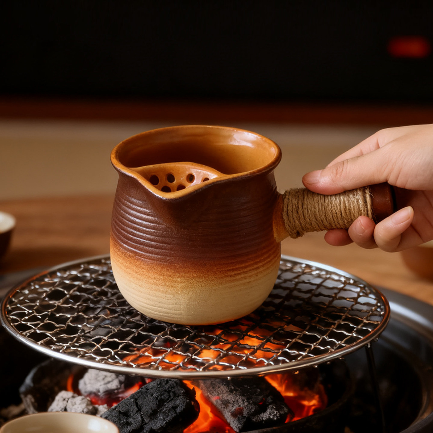 德化陶瓷围炉煮茶壶炭火专用