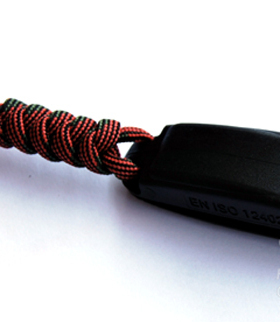 军规伞绳编/多耐福口哨链/手工伞绳编制/扣 SS18