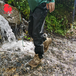 【铠】思凯乐户外硬壳冲锋裤男女24新款春秋防水3L轻量登山徒步裤