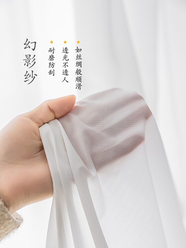 加厚不透人纱客厅卧室少女纱窗帘