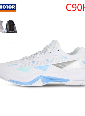 VICTOR威克多胜利羽毛球鞋C90HP全面型减震防滑男女款比赛训练