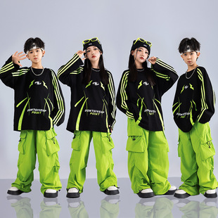 离别开出花badboy科目三阳光宅男生幼儿童跳串烧舞蹈衣服表演出服