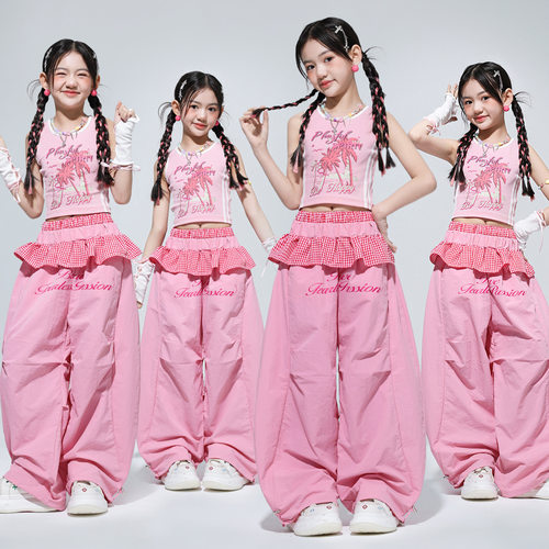 APT本草纲目日不落浪漫樱花daddy儿童舞蹈表演出服装badboy火苗女