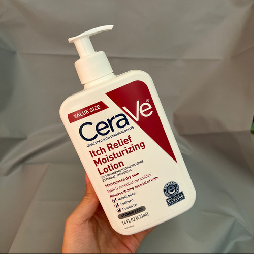 美国适乐肤Cerave Itch Relief止痒乳霜舒缓干燥保湿干皮身体乳