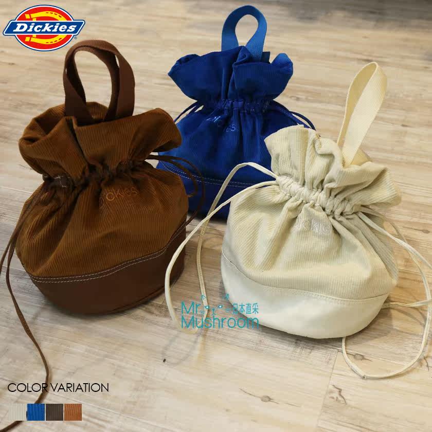 日本新款Dickies帝客休闲PURSE手提包直紋包3色 2019ss|msdalam kategori Beg kulit/wanita/beg lelaki, beg Ms. - dari Buy2taobao.com untuk memberikan perkhidmatan ejen Taobao profesional membeli