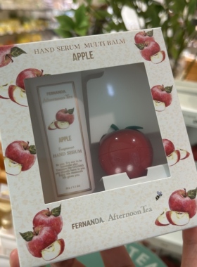 苹果又来啦！日本afternoon tea下午茶保湿护手霜身体乳润唇膏