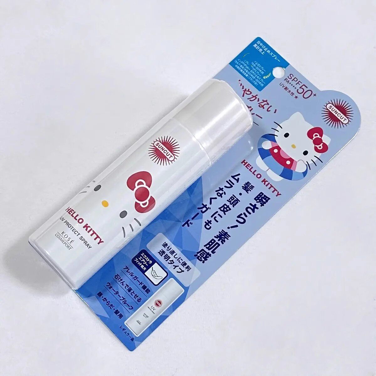 2025年夏季限定日本kose高丝suncut防晒乳液/喷雾防水防汗玉桂狗