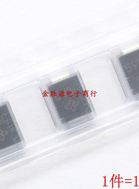 贴片二极管 SMBJ 6.8CA 6.8A P6SMB 6V8A 6V8CA 6V8C SMB 瞬变管