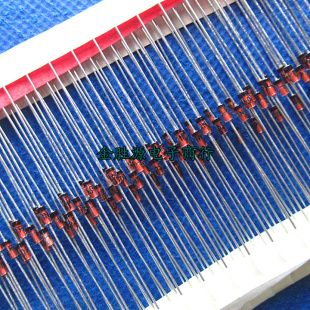 检波二极管1N60P IN60P 1N60 DO-35代2AP9锗检波二极管 原装100只