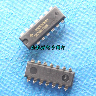 直插逻辑芯片IC SN74HCT08N 74HCT08 DIP14 四路2输入与门 原装
