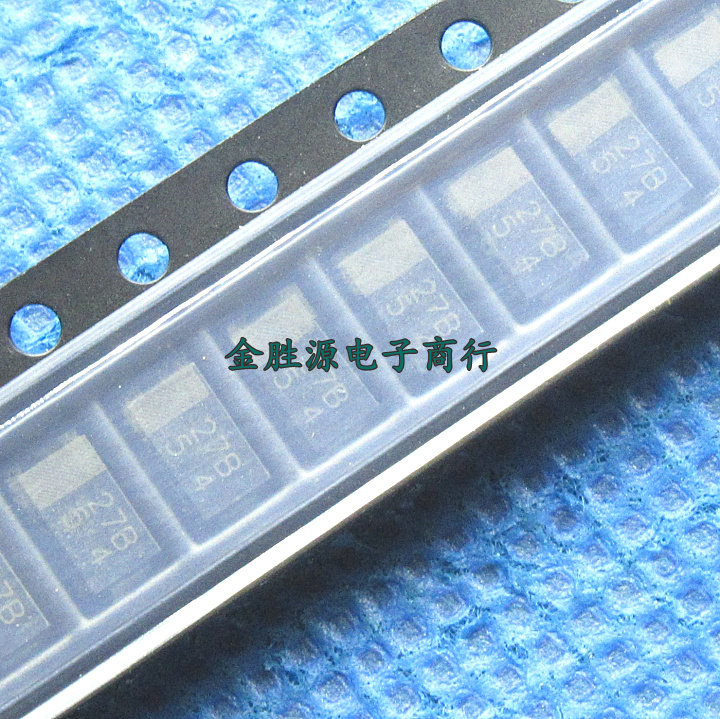 贴片稳压二极管1W 27V PTZ27B 27B SMAZ27 SMA 齐纳稳压管 原装
