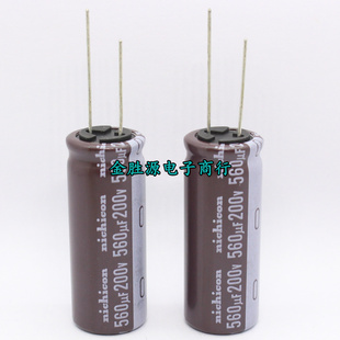 日本尼吉康电解电容 200V560UF 560UF200V 18*45 CY高频低阻105度