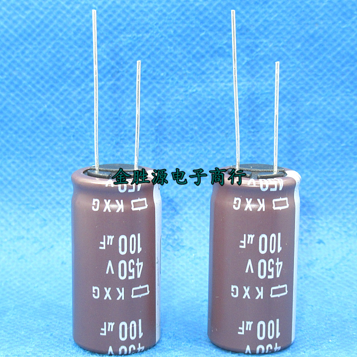 日本化工电解电容 450V100UF 18x35黑金刚KXG高频低阻长寿命105度