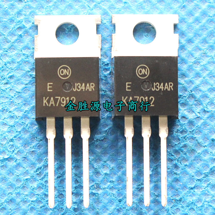 三端稳压管 KA7912 L7912CV KA7912TU 12V TO220 稳压三极管 原装
