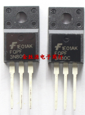 MOS三极管 FQPF3N80C FQPF 3N80C 3N80 TO220F 场效应管 原装进口