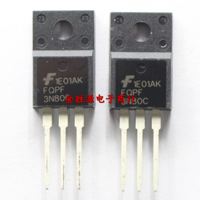 MOS三极管 FQPF3N80C FQPF 3N80C 3N80 TO220F 场效应管 原装进口