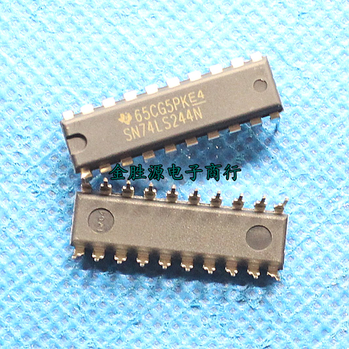 逻辑芯片 IC  SN74LS244N 74LS244 DIP20 缓冲驱动器 进口原装