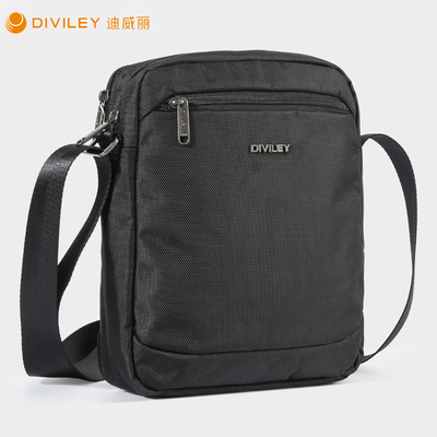 迪威丽单肩包休闲超轻斜挎包男包