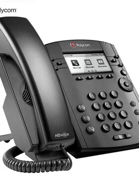 宝利通 POLYCOM VVX301/311SIP音频会议电话座机八爪鱼IP会议电话
