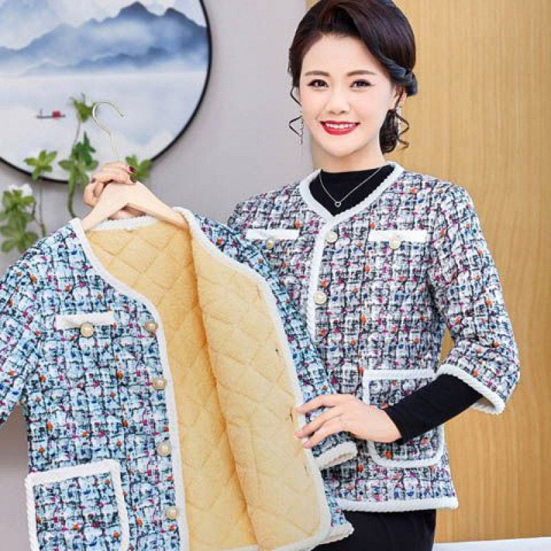 七分袖棉马甲女冬加绒保暖短袖棉衣外穿中老年妈妈装半袖马夹外套,女装/女士精品,马夹,淘宝优惠券,粉丝福利购,淘宝优惠卷