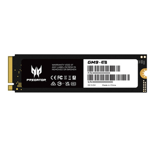 PCIe4.0 宏碁掠夺者GM7 NVME m.2视频剪辑存储 4TB固态硬盘GM9