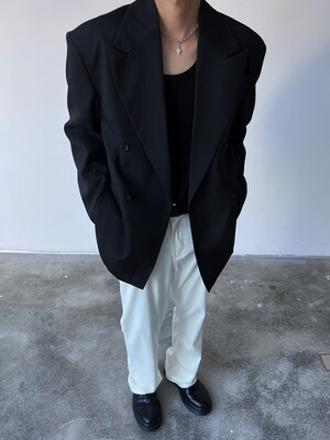 Addressunknown大廓型西装外套