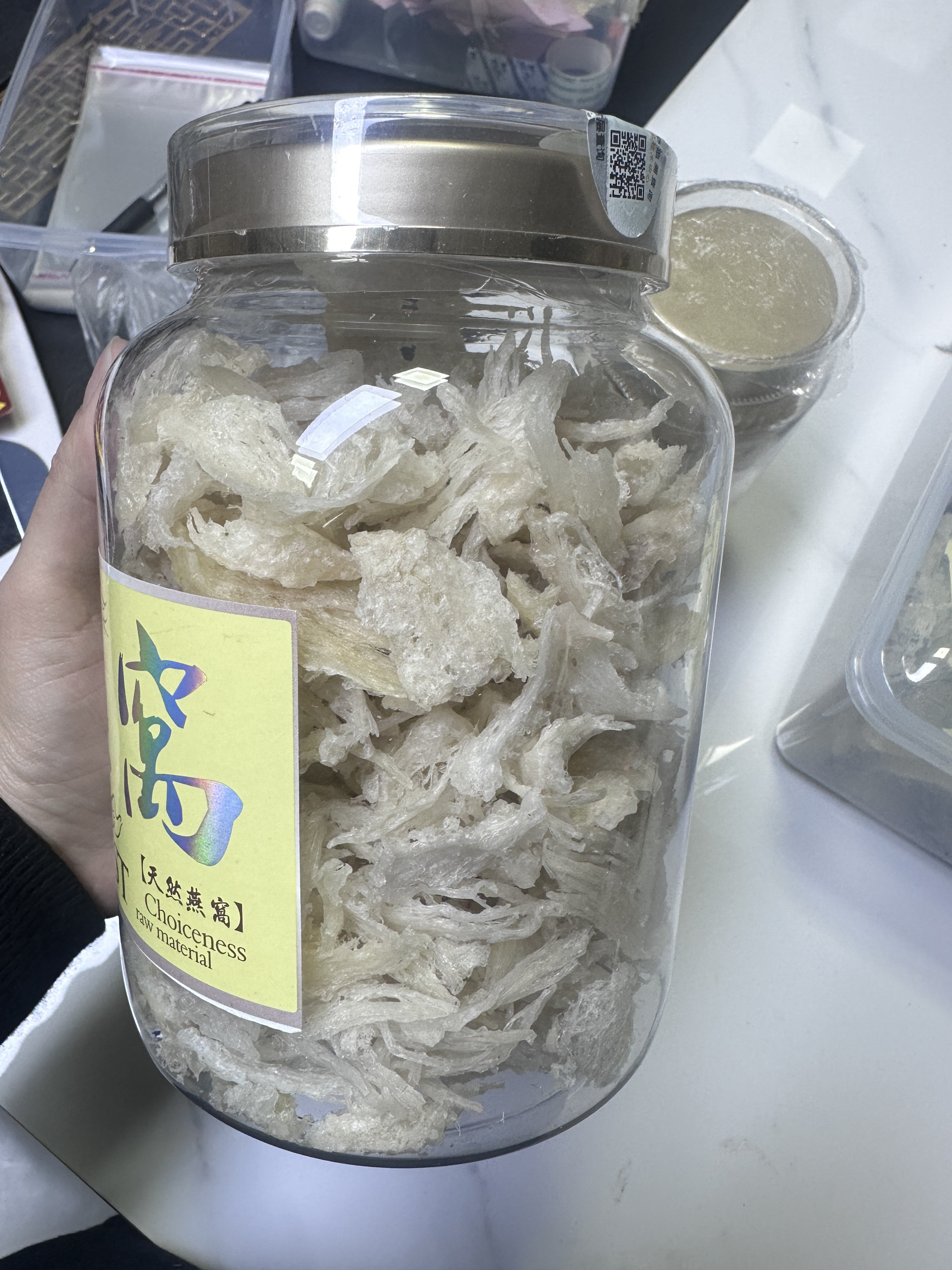 燕窝正品溯源干盏燕角条堪比楼上孕妇滋补马来西亚印尼燕角天然