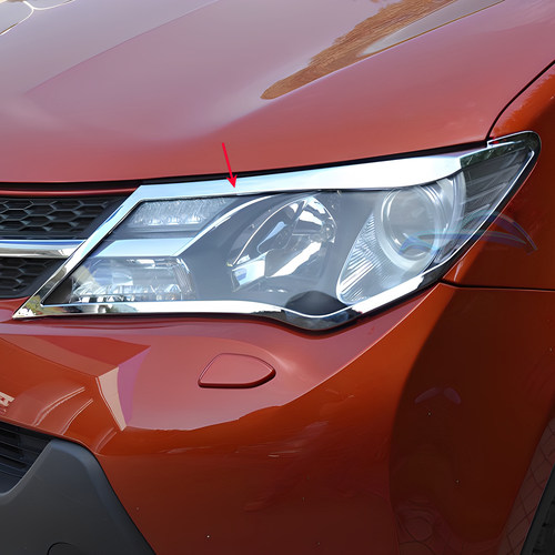 荣放大灯罩尾灯框电镀装饰条亮框