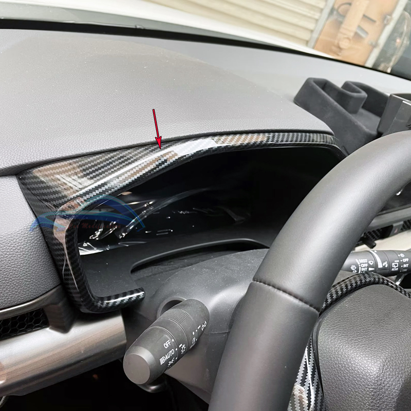 CRV仪表台装饰框碳纤款饰条贴片