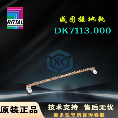 正品威图Rittal接地轨DK7113.000原装7113000接地铜牌450mm长