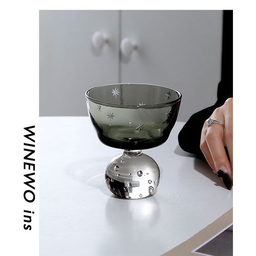 CH657EE灰泡球矮盏刻星星