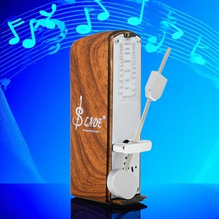 SLADE节拍器迷你操作简单声音清脆响亮简约随身练习便携式 原木色