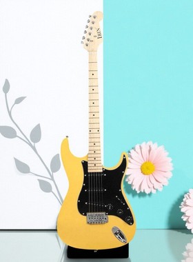 IRIN黄色指板黑护板ST-700电吉他系列摇滚风声音优美动听做工精细