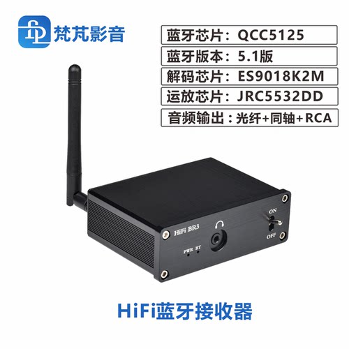 梵芃HiFi蓝牙接收器Aptx-HD/LDAC
