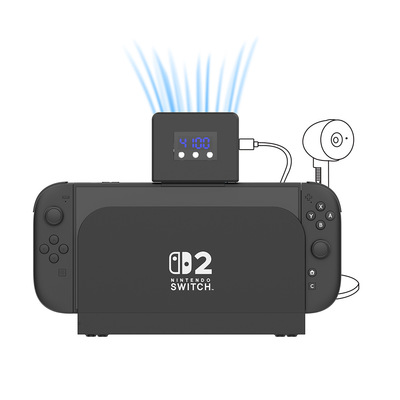 适用switch2主机散热器音量小大风量可连接switch2摄像头NS2风扇