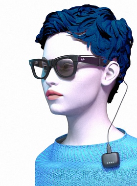 适用Ray-Ban/Meta 雷朋AI眼镜专用续航双电款Vimi-01(不含AI眼镜)