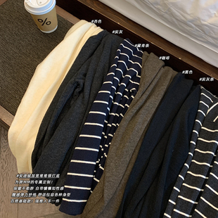 气质内搭针织衫 NAZ那子大码 胖mm时尚 安迪绒软糯堆堆领打底衫 冬季