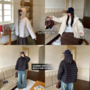 轻薄保暖外套冬 高端连帽90白鸭绒羽绒服胖mm时尚 NAZ那子大码 韩版