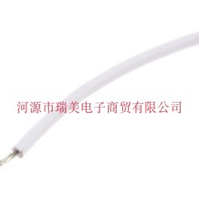 瑞美电子电线22AWG白色600V线型UL11028长100米872-4537