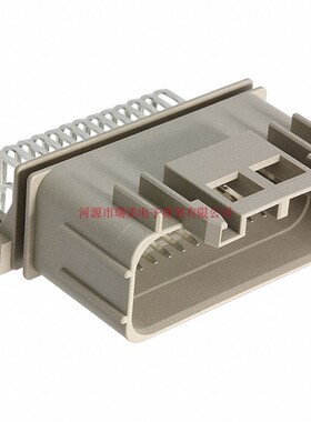 JAE汽车连接器3排39P路2.5MM节距直脚公针座MX47039NF2