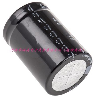 Nichicon铝电解电容器450V直流470μF通孔LGU2W471MELC