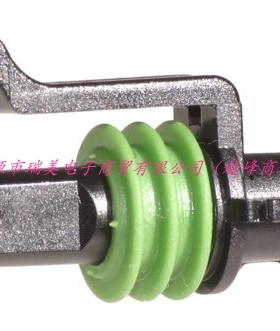 Delphi德尔福Metri-Pack 150电缆安装连接器1路黑色母10717431