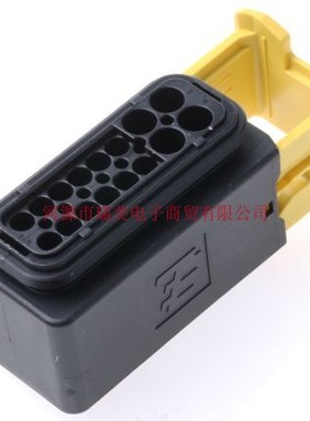 TE泰科HDSCS MCP 1.5K/2.8汽车连接器2行16路插座1-1564337-1