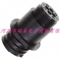 TE泰科CPC Series 1圆形连接器4路电缆安装公插芯插座206153-1