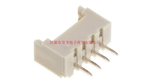 Molex莫仕PicoBlade排针连接器1.25mm节距1排4路直向53047-0410