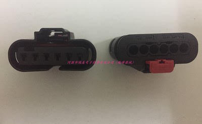 Molex莫仕MXP120汽车连接器6路黑色母34900-6140