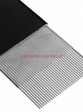 3M扁平带状电缆1米10P屏蔽7股36AWG灰色3517/10 100SF