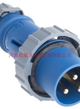 Mennekes曼奈柯斯AM-TOP蓝色3P工业电源插头16A230V电缆安装278