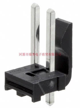 Molex莫仕KK连接器3.96MM节距1排2路焊接针座171813-0002